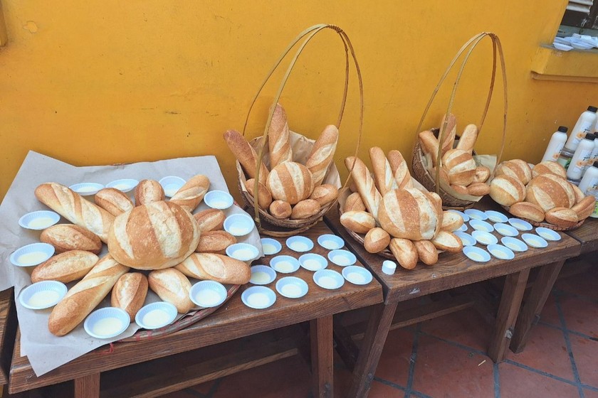 Bánh mì Việt - sự giao thoa hai nền văn minh lúa mì và lúa nước. (Ảnh trong bài: Thùy Dương)