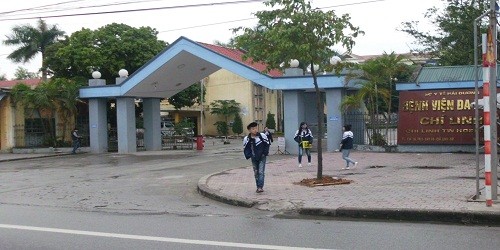 Bệnh viện Đa khoa thị xã Chí Linh - Hiện trường xảy ra án mạng