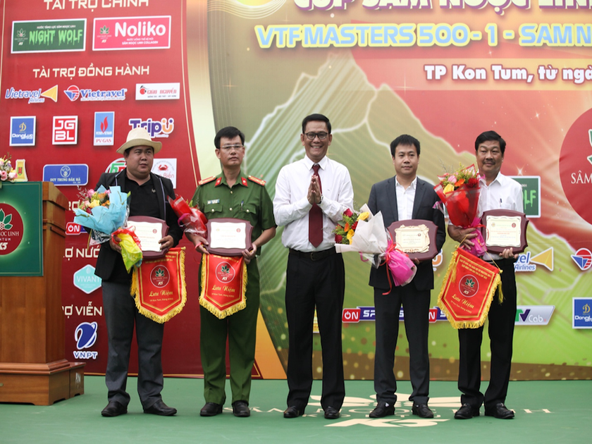 Kon Tum lần đầu tiên đăng cai tổ chức Giải quần vợt nam - nữ Quốc gia Cúp Sâm Ngọc Linh 2022