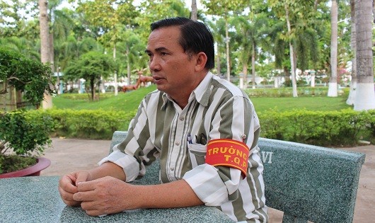 Phạm Xuân Luận đang thụ án trong trại giam