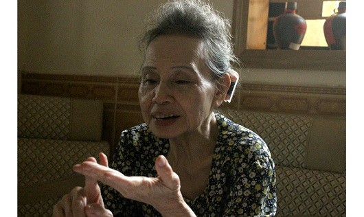 Bà Tạ Thị Ngọc Thanh không ngùng cống hiến sức mình dù đã ở tuổi 75