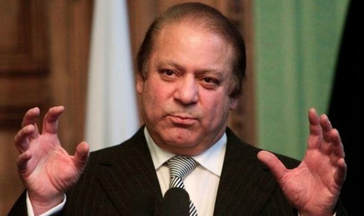 Thủ tướng Pakistan Nawaz Shar.