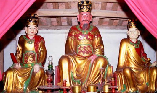 Tượng Cấp Cô Độc (Đức Ông) ở chùa Dâu Bắc Ninh.