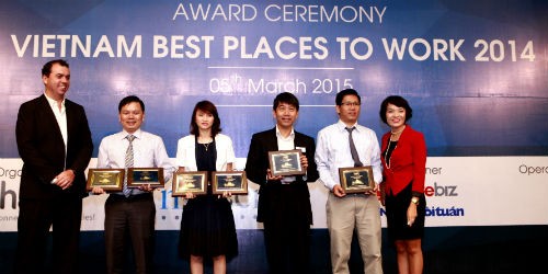 Vinamilk đứng thứ 2 trong Top 100 nơi làm việc  tốt nhất Việt Nam