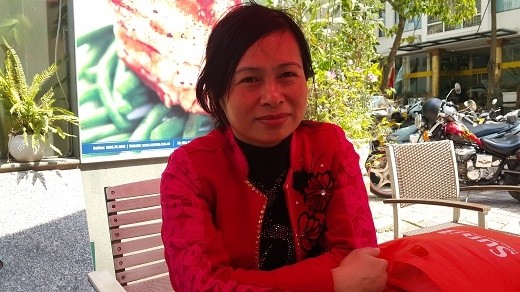 Bà Đoàn Kim Nhung- công chức phường Cửa Ông- có 5 năm công tác “không lương”.