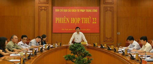 Chủ tịch nước Trương Tấn Sang chủ trì phiên họp thứ 22