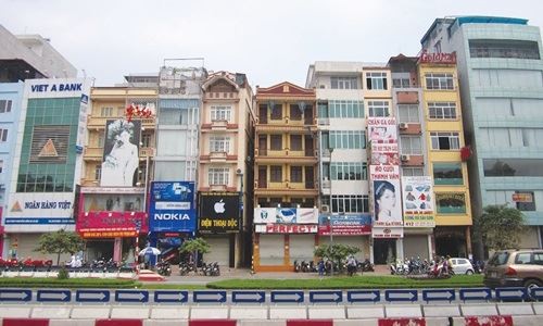 Nhà mặt phố tại Hà Nội bao giờ cũng có giá