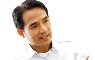 Ông Thái Tuấn Chí trả lời phóng viên sau buổi đối thoại Thủ tướng với Doanh nghiệp