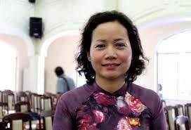 Bà Lương Nguyệt Thu - Chủ nhiệm UBKT Thành ủy Đà Nẵng.