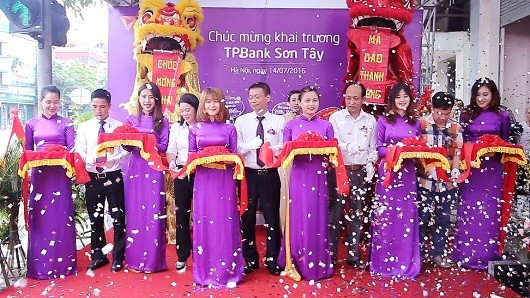 TPBank khai trương điểm giao dịch mới tại thị xã Sơn Tây