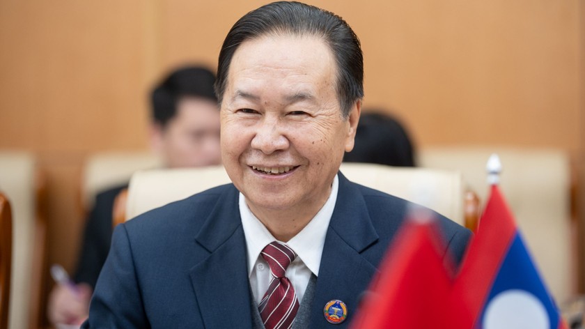 Phó chủ tịch Quốc hội Lào Chaleun Yiapaoher.