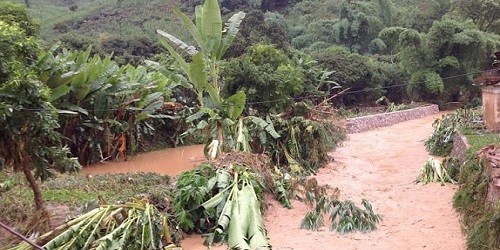 Cận cảnh người dân vật lộn trong mưa lũ tại tỉnh Sơn La
