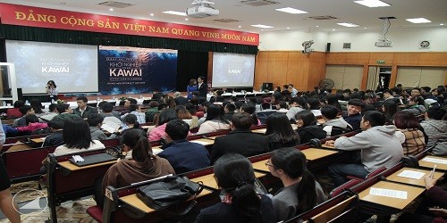 Cuộc thi thu hút sự chú ý lớn từ sinh viên trường ĐH Ngoại thương Hà Nội
