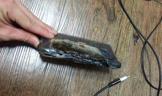 Galaxy Note 7 phát nổ vì sạc sai cách