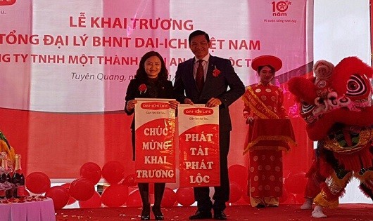 Dai-ichi Life Việt Nam khai trương văn phòng đầu tiên tại Tuyên Quang