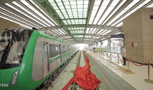 Đường sắt Cát Linh – Hà Đông chậm kế hoạch chạy thử do thiếu vốn