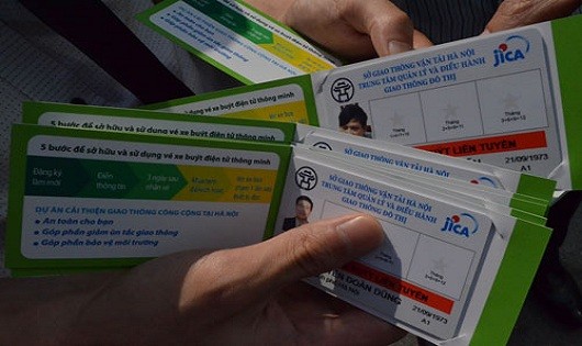Hà Nội sẽ triển khai vé điện tử trên xe buýt BRT