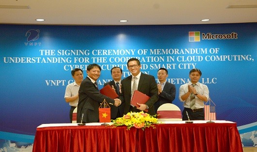 VNPT và Microsoft sẽ cùng triển khai xây dựng Thành phố thông minh dựa trên nền tảng của Microsoft CityNext tại các tỉnh thành của Việt Nam.