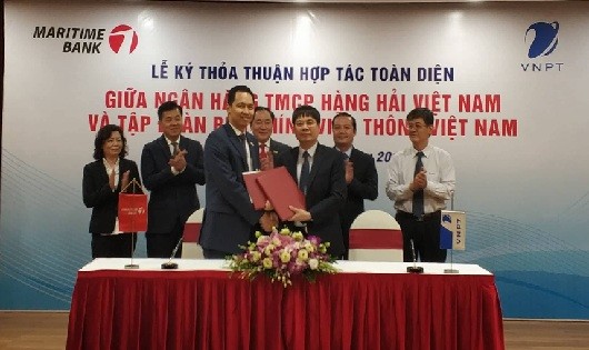 VNPT đã chính thức hợp tác toàn diện với Maritime Bank để cùng phát triển