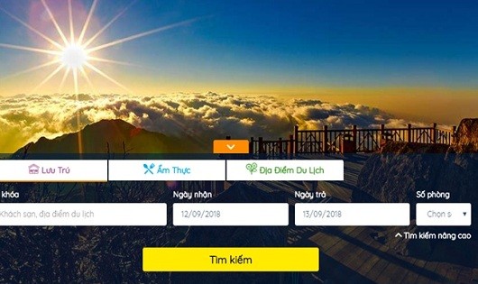 giao diện phần mềm Du lịch thông minh tại Lào Cai
