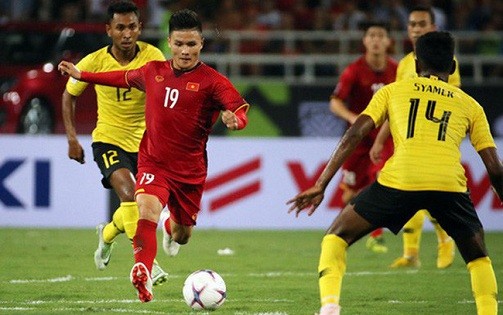 Trong trận Chung kết lượt đi, tuyển Việt Nam đã ghi 2 bàn thắng trong không khí bóng đá tưng bừng