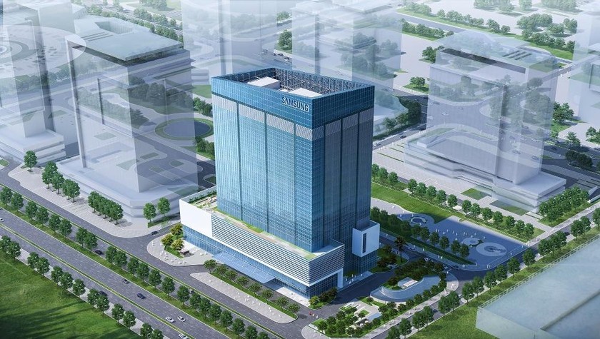 Trung tâm R&D mới của Samsung dự kiến sẽ hoàn thành vào cuối năm 2022.