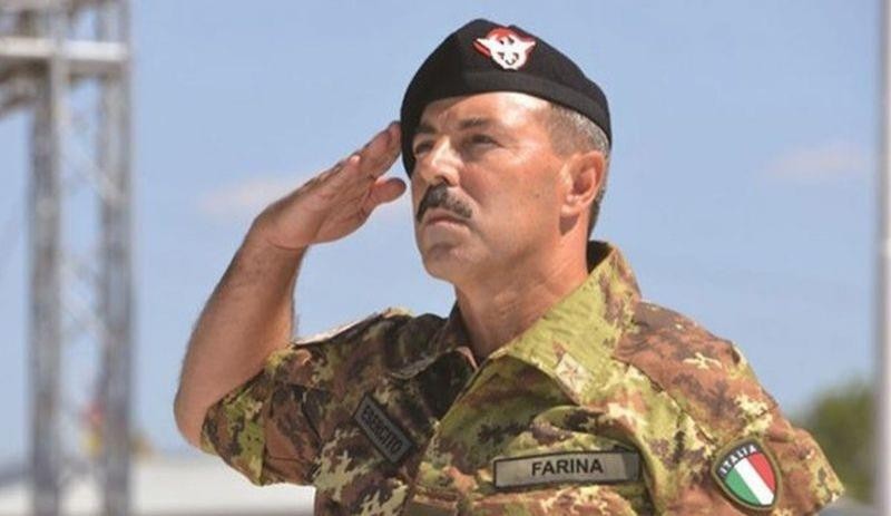 Tổng tham mưu trưởng quân đội Italia Salvatore Farina. Ảnh: AP