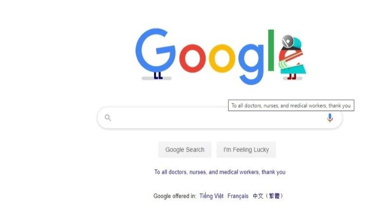Google khởi xướng tri ân các y bác sĩ chống COVID-19