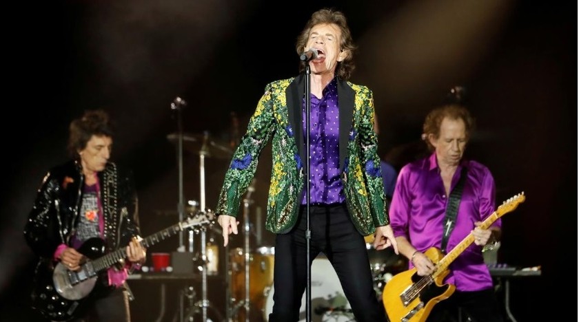 Mick Jagger, Keith Richards và Ronnie Wood của Ban nhạc Rolling Stones Ảnh: Reuters