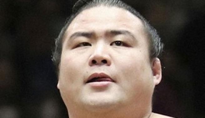 Võ sĩ sumo Shobushi, chụp ngày 11/2/2018. Ảnh: Kyodo