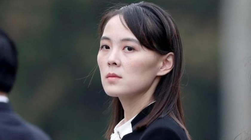 Kim Yo-jong, em gái của nhà lãnh đạo Triều Tiên Kim Jong Un. Ảnh: REUTERS