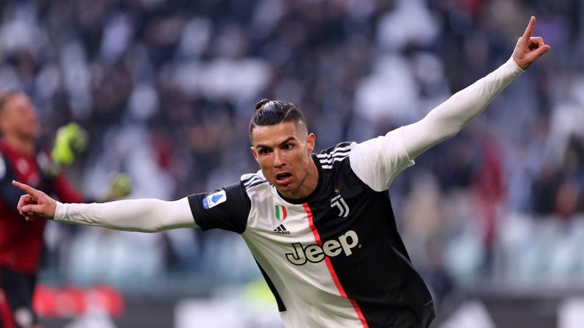 Tiền đạo đội Juventus và tuyển thủ Bồ Đào Nha Cristiano Ronaldo.