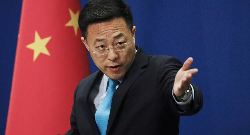 Người phát ngôn Bộ Ngoại giao Trung Quốc Zhao Lijian.