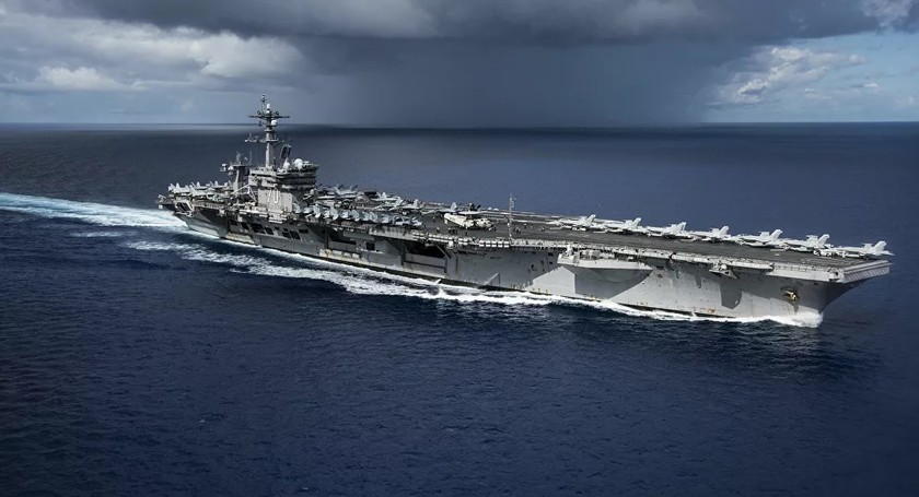 Ảnh: Tàu sân bay USS Nimitz.