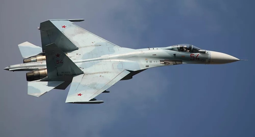Tiêm kích cơ Su-27SM3. Ảnh : Vitaly V. Kuzmin