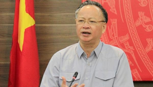 Phó chủ tich Thường trực UBND TP Hà Nội Nguyễn Văn Sửu. Ảnh: Võ Hải/VNE