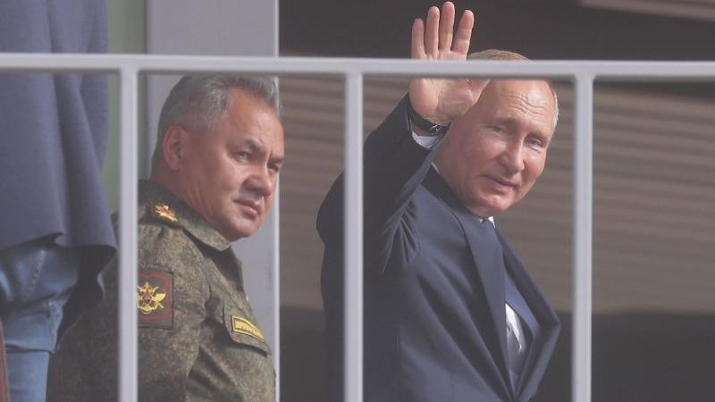 Tổng thống Vladimir Putin cuối tuần qua tại cùng Astrakhan của Nga.