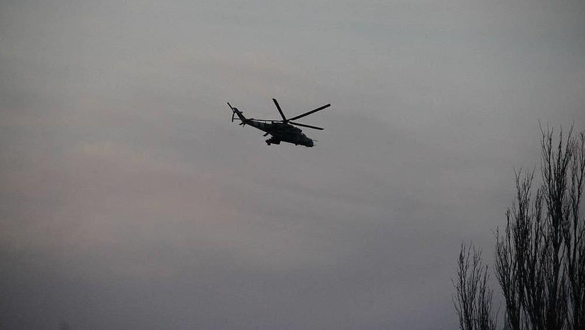 Máy bay trực thăng Mi-24 của Nga bị bắn rơi ở Armenia gần biên giới với Azerbaijan.