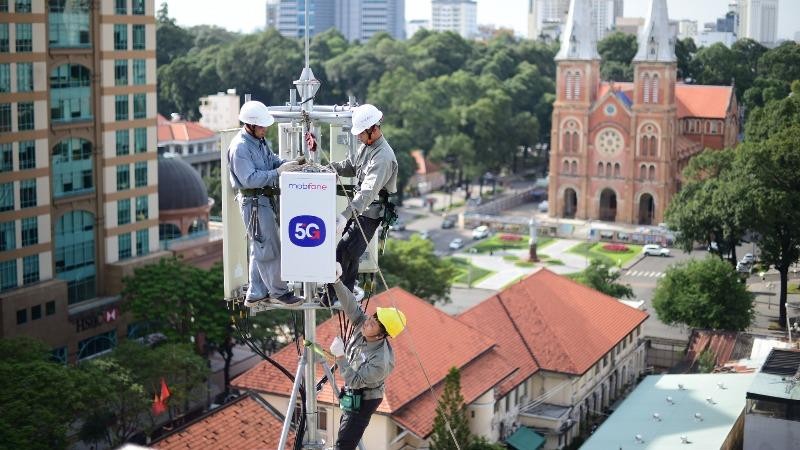 MobiFone dự kiến phủ sóng 5G khu vực quận I, TP. Hồ Chí Minh trong tháng 12/2020.