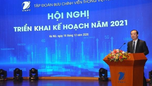 Ông Phạm Đức Long, Chủ tịch VNPT cho biết, VNPT đã khẳng định được vai trò tiên phong trong chuyển đổi số quốc gia khi triển khai thành công nhiều nền tảng lớn cho Chính phủ.
