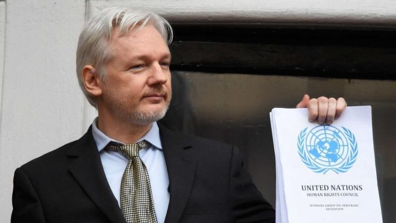 Người sáng lập trang mạng WikiLeaks Julian Assange. 