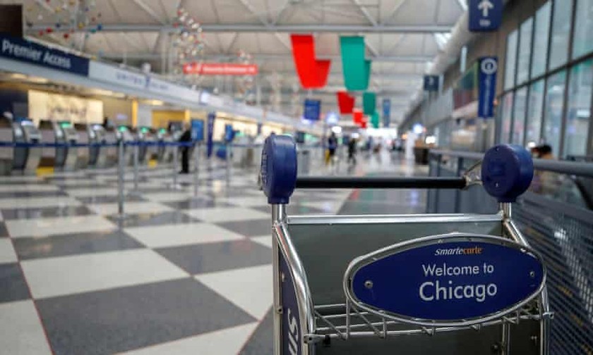 Một người đàn ông California đã bị bắt sau khi sống trong một khu vực an ninh của sân bay quốc tế O’Hare ở Chicago trong ba tháng. Ảnh: Reuters