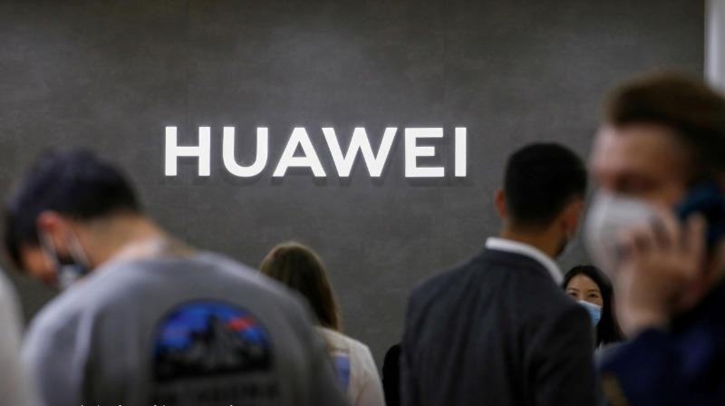 Logo Huawei. Ảnh: Reuters