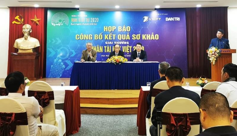 Ban tổ chức giải thưởng Nhân tài Đất Việt 2020 thông tin về kết quả vòng sơ khảo.