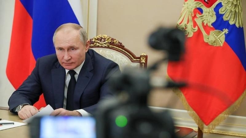 Tổng thống Nga Vladimir Putin. Ảnh:  Văn phòng Thông tin và Báo chí Tổng thống Nga / TASS