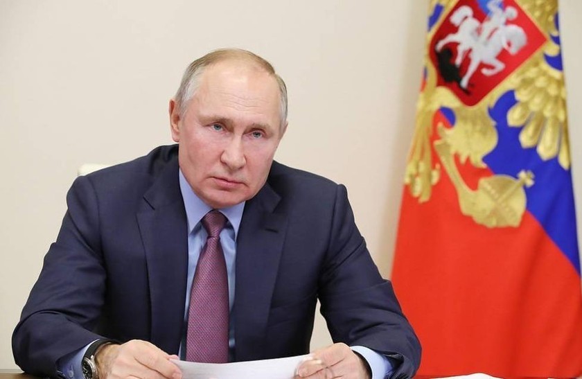 Tổng thống Nga Putin. Ảnh: Mikhail Klimentyev/TASS