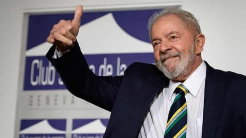 Cựu tổng thống Brazil Luiz Inácio Lula da Silva. Ảnh: Fabrice Coffrini / AFP / Getty Images