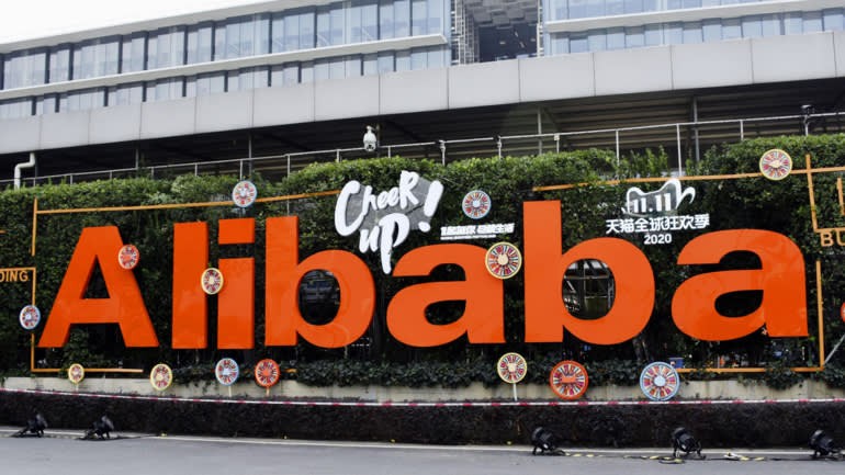 Trụ sở chính của Alibaba tại Hàng Châu, Trung Quốc. © Kyodo.