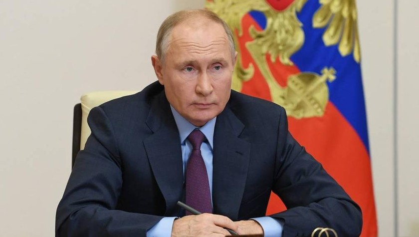Tổng thống Nga Putin. Ảnh: Alexei Nikolsky/TASS