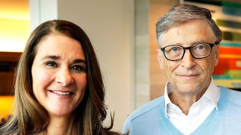 Bill và Melinda Gates.